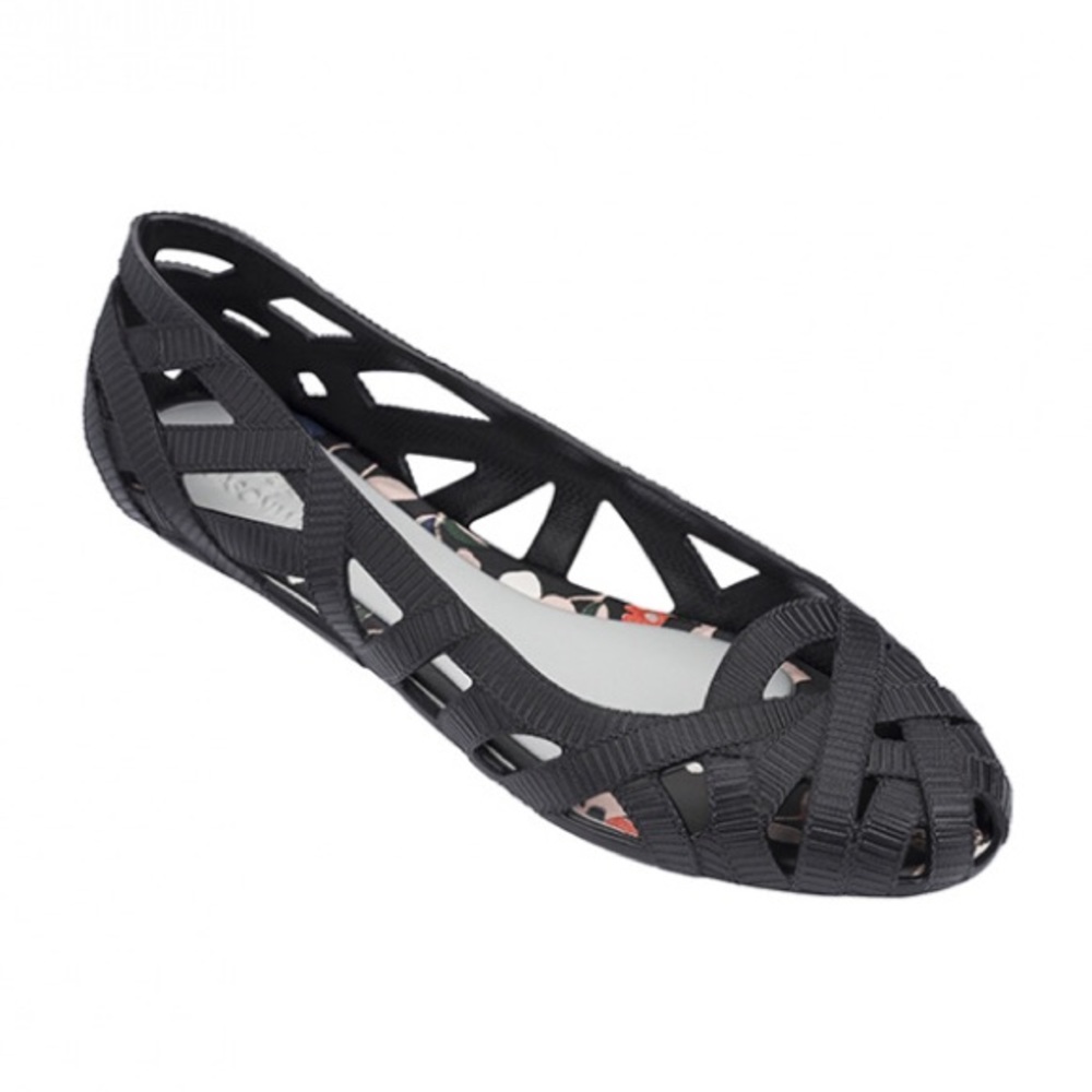 Melissa Black Flats